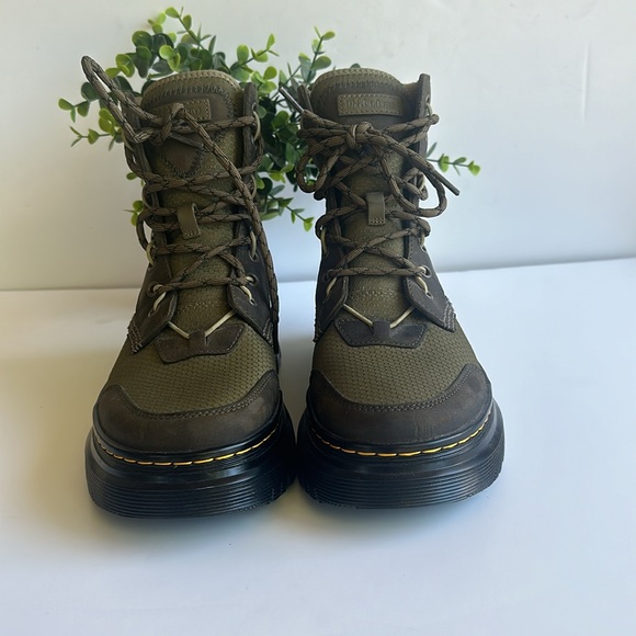NWOT Dr. Martens Tarik TG Waxed Boot In Olive Green -Sz 9 W-8 M - Picture 5 of 15